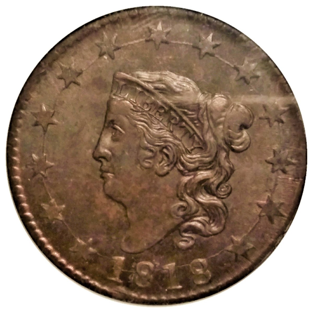 1818-1c-Matron-Head-Large-Cent-#3
